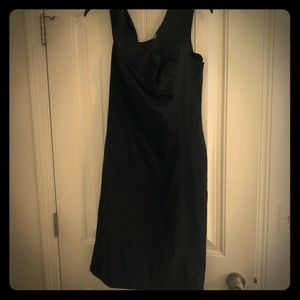 Black form fitting dress